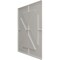 Ekena Millwork 19 5/8in. W x 19 5/8in. H Xander EnduraWall Decorative 3D Wall Panel Covers 2.67 Sq. Ft. WP20X20XACSV - alternate 5